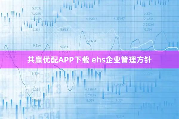 共赢优配APP下载 ehs企业管理方针
